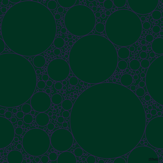 bubbles, circles, sponge, big, medium, small, 2 pixel line width, Violent Violet and Dark Green circles bubbles sponge soap seamless tileable