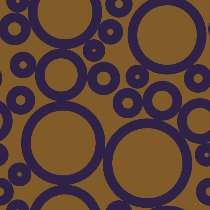 bubbles, circles, sponge, big, medium, small, 33 pixel line width, Violent Violet and Hot Curry circles bubbles sponge soap seamless tileable