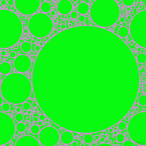 bubbles, circles, sponge, big, medium, small, 3 pixel line width, Violet and Free Speech Green circles bubbles sponge soap seamless tileable