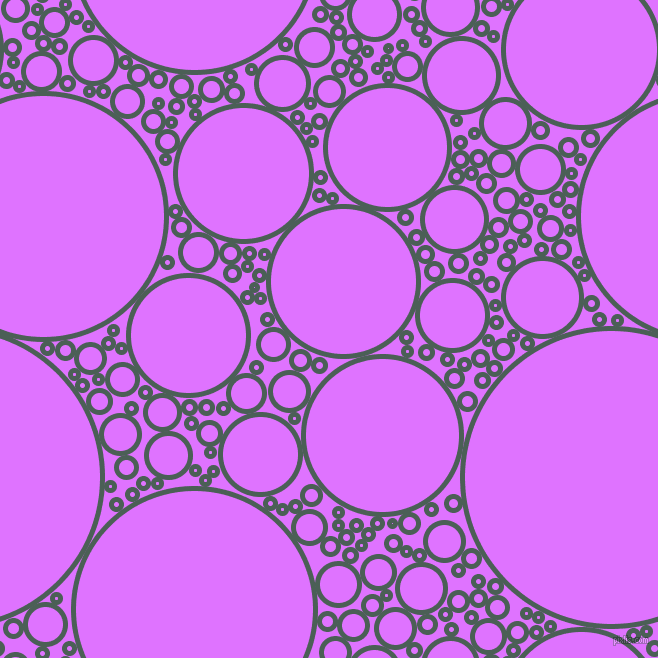 bubbles, circles, sponge, big, medium, small, 5 pixel line width, Viridian Green and Heliotrope circles bubbles sponge soap seamless tileable