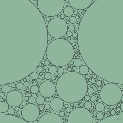 bubbles, circles, sponge, big, medium, small, 2 pixel line width, Viridian Green and Summer Green circles bubbles sponge soap seamless tileable