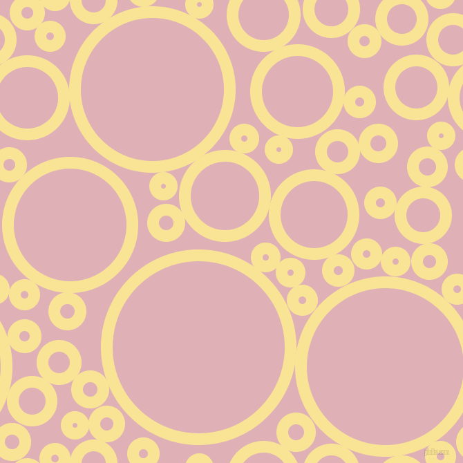 bubbles, circles, sponge, big, medium, small, 17 pixel line width, Vis Vis and Blossom circles bubbles sponge soap seamless tileable