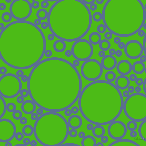bubbles, circles, sponge, big, medium, small, 9 pixel line width, Waikawa Grey and Kelly Green circles bubbles sponge soap seamless tileable