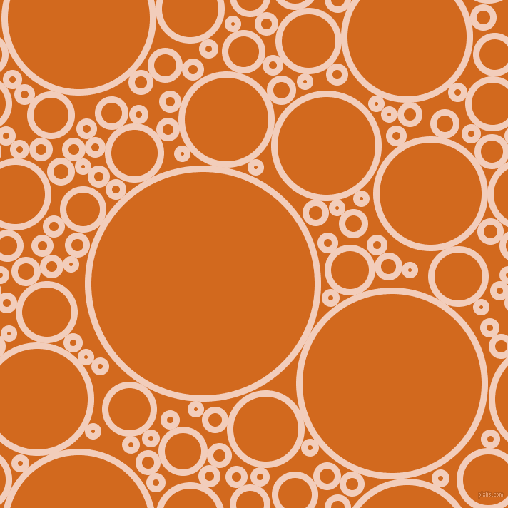 bubbles, circles, sponge, big, medium, small, 9 pixel line width, Watusi and Chocolate circles bubbles sponge soap seamless tileable