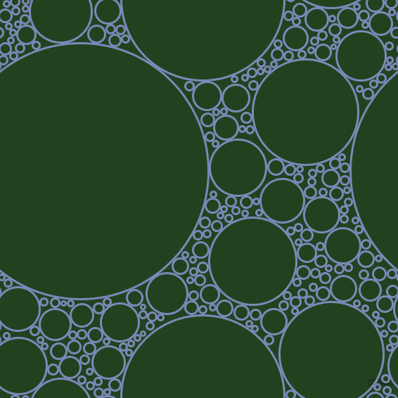 bubbles, circles, sponge, big, medium, small, 3 pixel line width, Wild Blue Yonder and Myrtle circles bubbles sponge soap seamless tileable