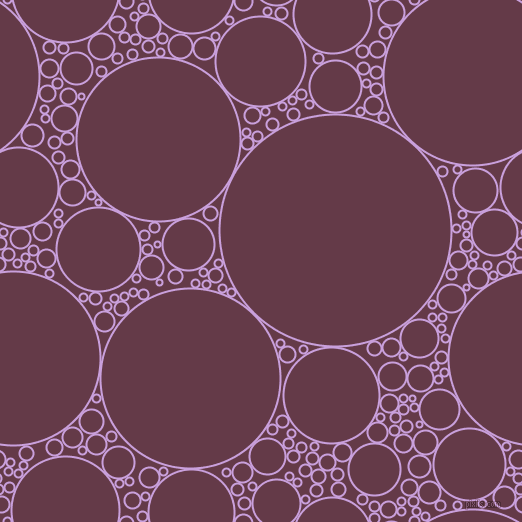 bubbles, circles, sponge, big, medium, small, 2 pixel line width, Wisteria and Tawny Port circles bubbles sponge soap seamless tileable