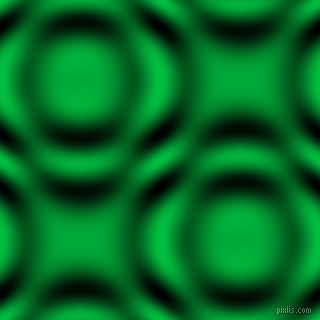 , Dark Pastel Green and Black and White circular plasma waves seamless tileable