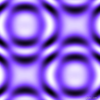 , Han Purple and Black and White circular plasma waves seamless tileable