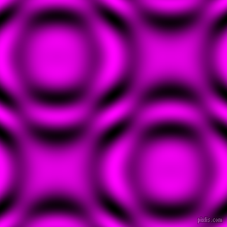 , Magenta and Black and White circular plasma waves seamless tileable