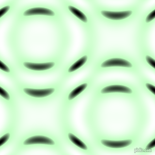 Pale Green and Black and White circular plasma waves seamless tileable