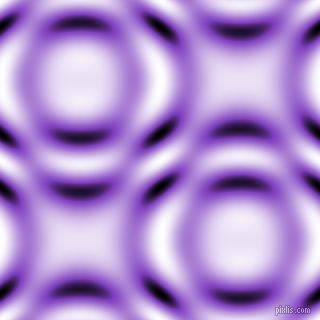 , Purple Heart and Black and White circular plasma waves seamless tileable