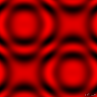 Red and Black and White circular plasma waves seamless tileable