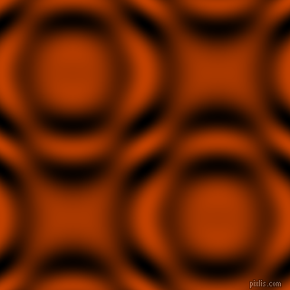 , Rust and Black and White circular plasma waves seamless tileable