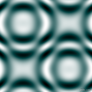 , Sherpa Blue and Black and White circular plasma waves seamless tileable
