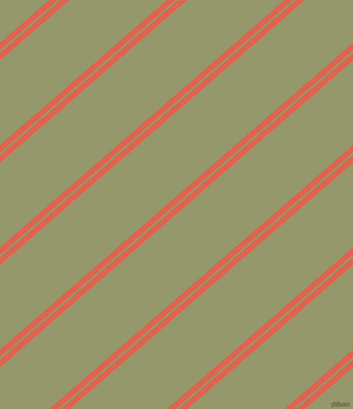 41 degree angles dual stripe line, 11 pixel line width, 4 and 124 pixels line spacing, dual two line striped seamless tileable