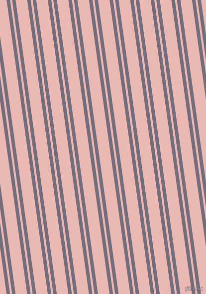 98 degree angle dual stripes line, 7 pixel line width, 4 and 23 pixel line spacing, dual two line striped seamless tileable