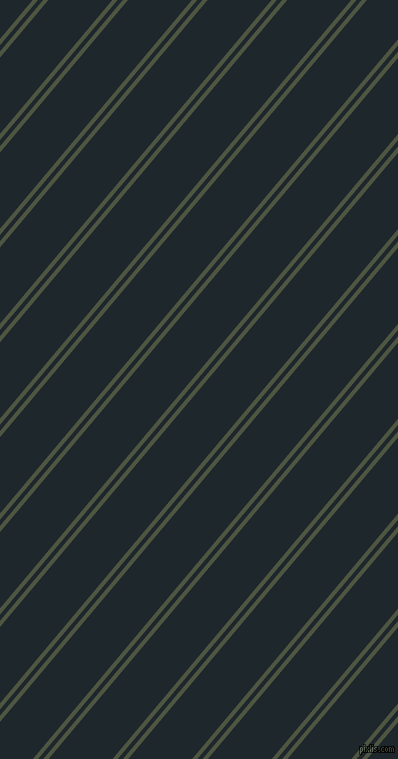 50 degree angles dual striped line, 4 pixel line width, 4 and 49 pixels line spacing, dual two line striped seamless tileable