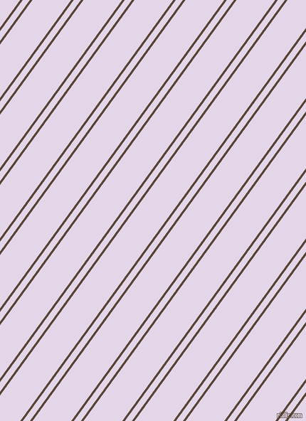 54 degree angles dual striped line, 3 pixel line width, 8 and 44 pixels line spacing, dual two line striped seamless tileable