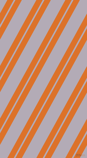 61 degree angles dual stripe lines, 22 pixel lines width, 6 and 50 pixels line spacing, dual two line striped seamless tileable