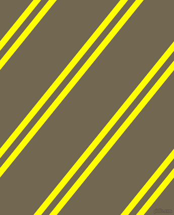 51 degree angles dual stripes line, 12 pixel line width, 12 and 98 pixels line spacing, dual two line striped seamless tileable