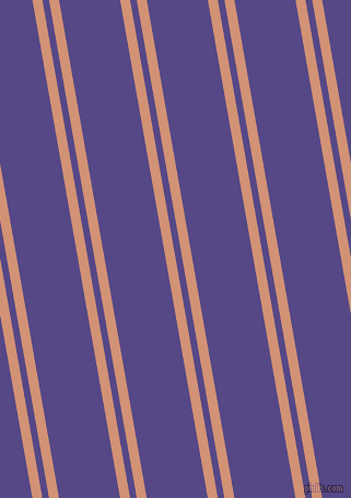 100 degree angles dual stripe line, 9 pixel line width, 6 and 55 pixels line spacing, dual two line striped seamless tileable