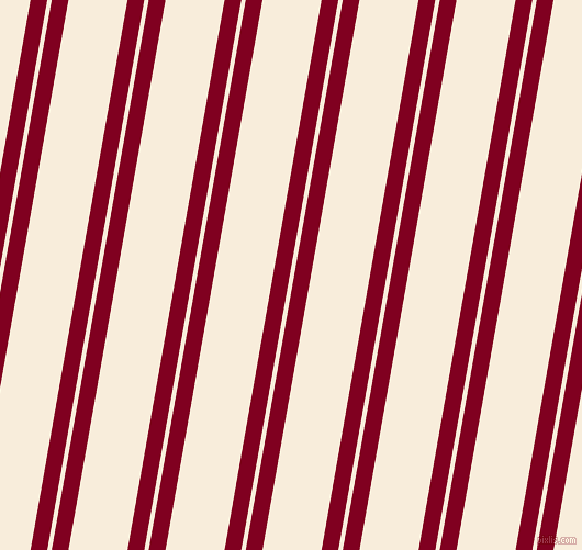 80 degree angle dual stripes lines, 15 pixel lines width, 4 and 53 pixel line spacing, dual two line striped seamless tileable