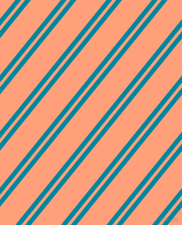 51 degree angles dual stripes line, 9 pixel line width, 6 and 46 pixels line spacing, dual two line striped seamless tileable