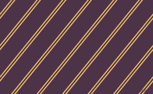 51 degree angles dual striped line, 4 pixel line width, 4 and 52 pixels line spacing, dual two line striped seamless tileable
