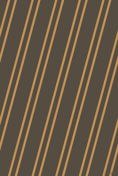 75 degree angle dual stripes line, 7 pixel line width, 14 and 45 pixel line spacing, dual two line striped seamless tileable