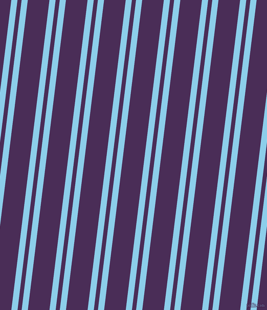 83 degree angle dual stripes lines, 12 pixel lines width, 8 and 42 pixel line spacing, dual two line striped seamless tileable