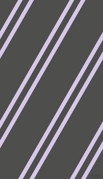 60 degree angle dual striped line, 14 pixel line width, 20 and 108 pixel line spacing, dual two line striped seamless tileable