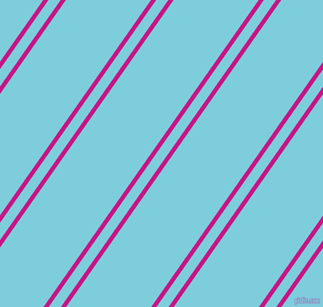 55 degree angles dual stripes lines, 6 pixel lines width, 14 and 98 pixels line spacing, dual two line striped seamless tileable