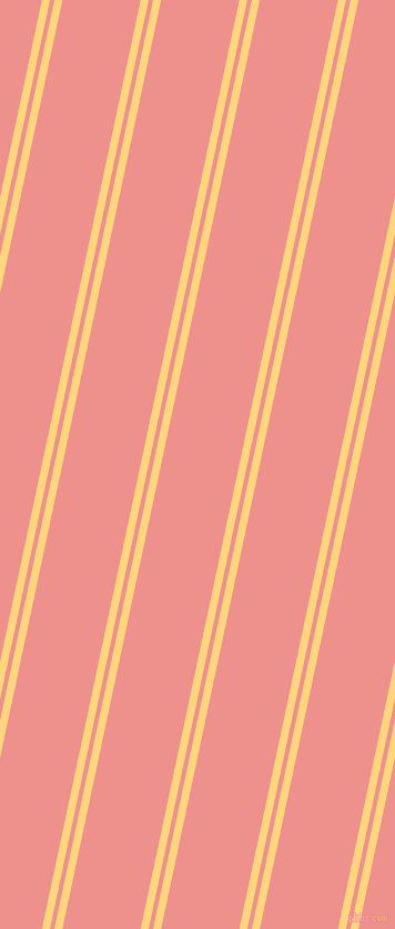 78 degree angles dual stripe line, 7 pixel line width, 4 and 69 pixels line spacing, dual two line striped seamless tileable