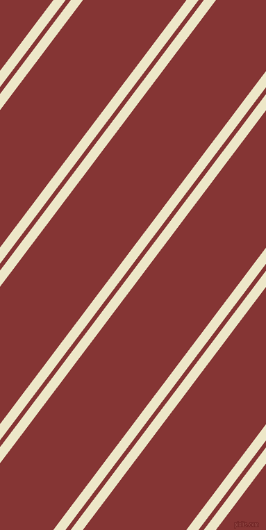 53 degree angle dual stripes line, 14 pixel line width, 6 and 119 pixel line spacing, dual two line striped seamless tileable