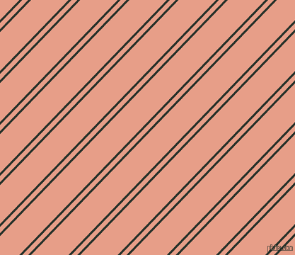 46 degree angle dual stripes lines, 3 pixel lines width, 6 and 38 pixel line spacing, dual two line striped seamless tileable