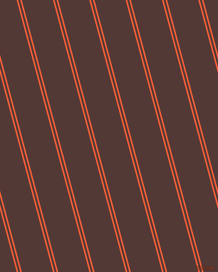 105 degree angles dual stripes lines, 3 pixel lines width, 4 and 61 pixels line spacing, dual two line striped seamless tileable