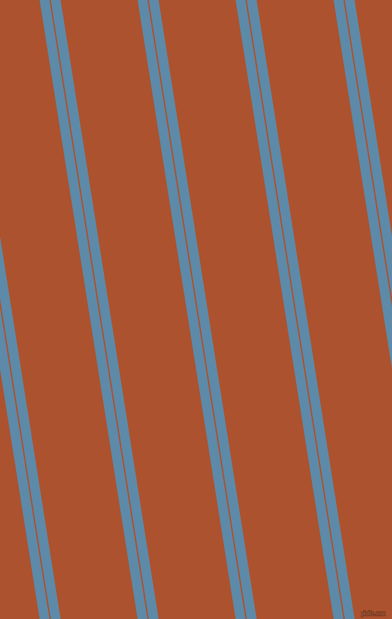 99 degree angles dual stripe line, 14 pixel line width, 2 and 110 pixels line spacing, Air Force Blue and Red Stage dual two line striped seamless tileable