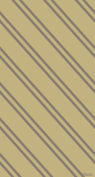 132 degree angle dual stripe lines, 8 pixel lines width, 10 and 50 pixel line spacing, Americano and Ecru dual two line striped seamless tileable