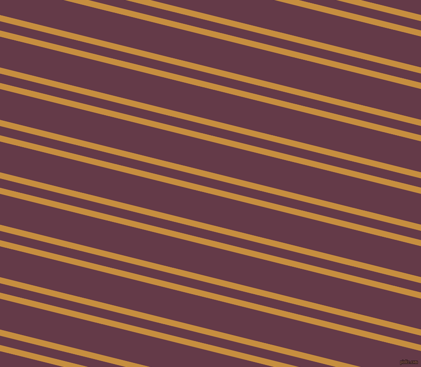 166 degree angle dual striped line, 12 pixel line width, 18 and 60 pixel line spacing, Anzac and Tawny Port dual two line striped seamless tileable