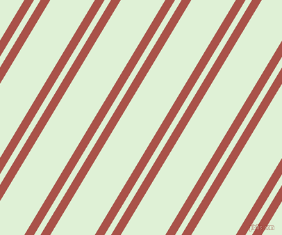 59 degree angle dual striped line, 12 pixel line width, 8 and 55 pixel line spacing, Apple Blossom and Hint Of Green dual two line striped seamless tileable