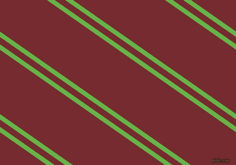 145 degree angles dual stripes lines, 9 pixel lines width, 12 and 106 pixels line spacing, Apple and Tamarillo dual two line striped seamless tileable
