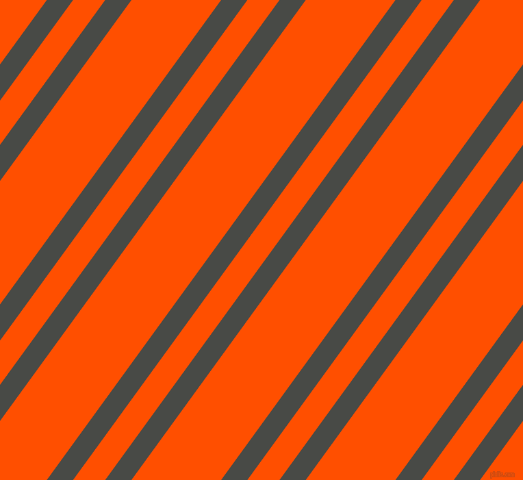54 degree angle dual stripes lines, 31 pixel lines width, 38 and 106 pixel line spacing, Armadillo and International Orange dual two line striped seamless tileable