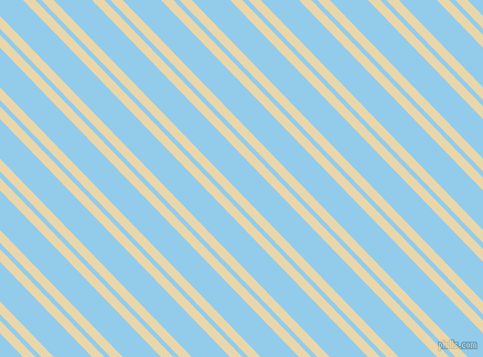 134 degree angles dual striped lines, 8 pixel lines width, 4 and 25 pixels line spacing, Beeswax and Cornflower dual two line striped seamless tileable