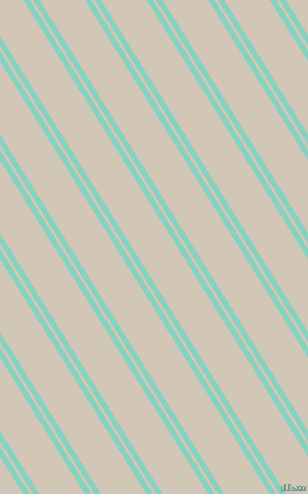 122 degree angles dual striped line, 8 pixel line width, 4 and 56 pixels line spacing, Bermuda and Stark White dual two line striped seamless tileable