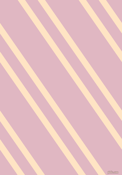 125 degree angle dual striped lines, 20 pixel lines width, 34 and 91 pixel line spacing, Bisque and Melanie dual two line striped seamless tileable