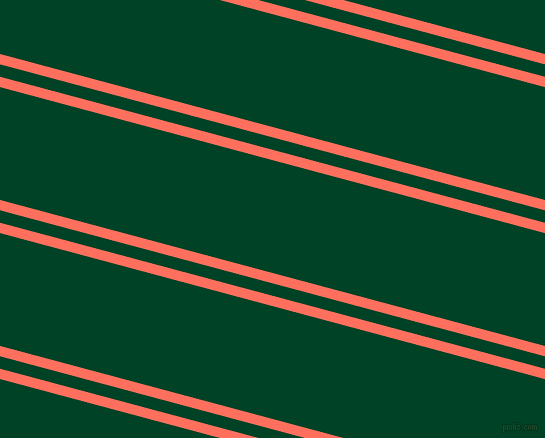 165 degree angle dual stripe line, 10 pixel line width, 12 and 109 pixel line spacing, Bittersweet and British Racing Green dual two line striped seamless tileable