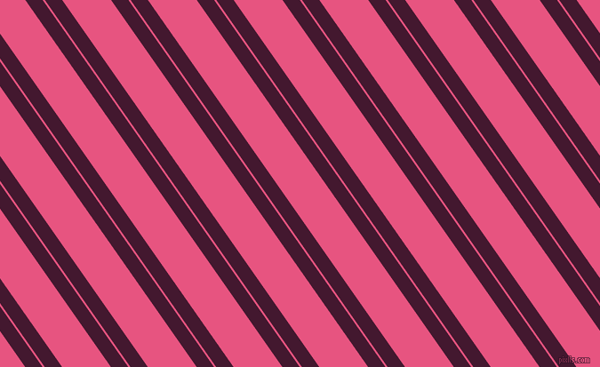 125 degree angle dual stripe line, 16 pixel line width, 2 and 45 pixel line spacing, Blackberry and Dark Pink dual two line striped seamless tileable