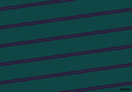 8 degree angle dual stripes lines, 5 pixel lines width, 2 and 52 pixel line spacing, Blackcurrant and Cyprus dual two line striped seamless tileable