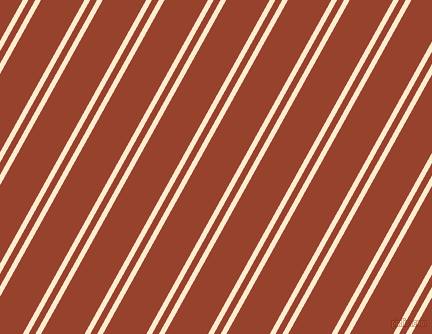 61 degree angle dual striped line, 5 pixel line width, 6 and 38 pixel line spacing, Blanched Almond and Tia Maria dual two line striped seamless tileable