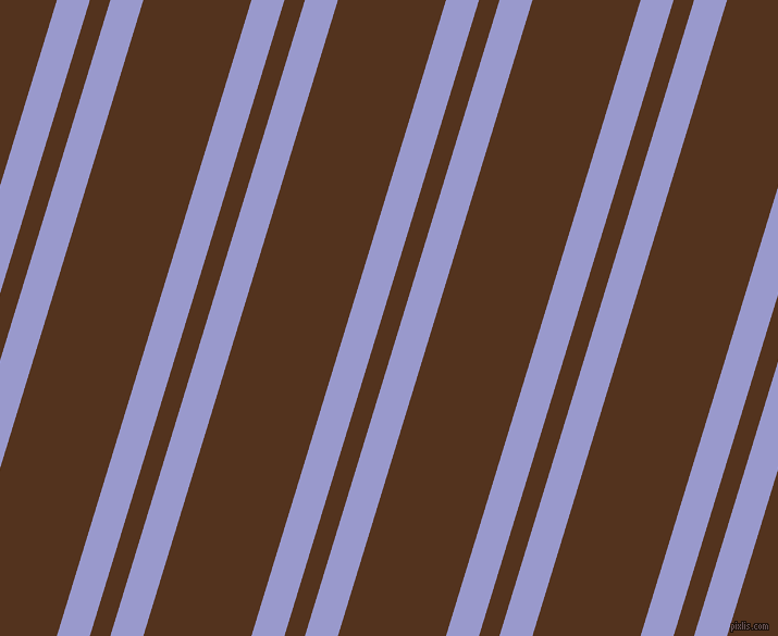 73 degree angles dual stripe lines, 29 pixel lines width, 18 and 95 pixels line spacing, Blue Bell and Brown Bramble dual two line striped seamless tileable
